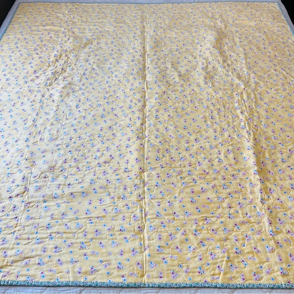 Dot to Dot Handmade Quilt – 58”x58” – 1930s Reproduction Prints